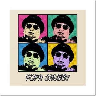 Popa Chubby 80s Pop Art Style Posters and Art